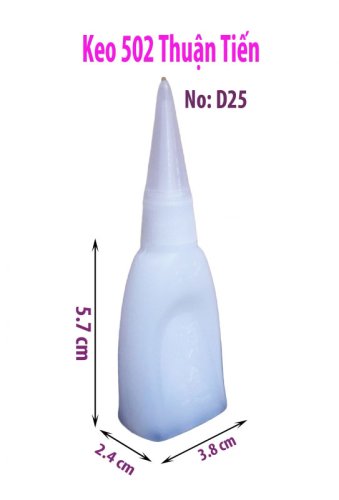 Keo 502 Loại Dẹp No: D25