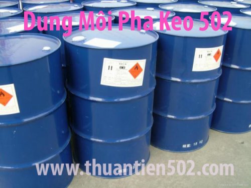 Dung Môi Pha Keo 502